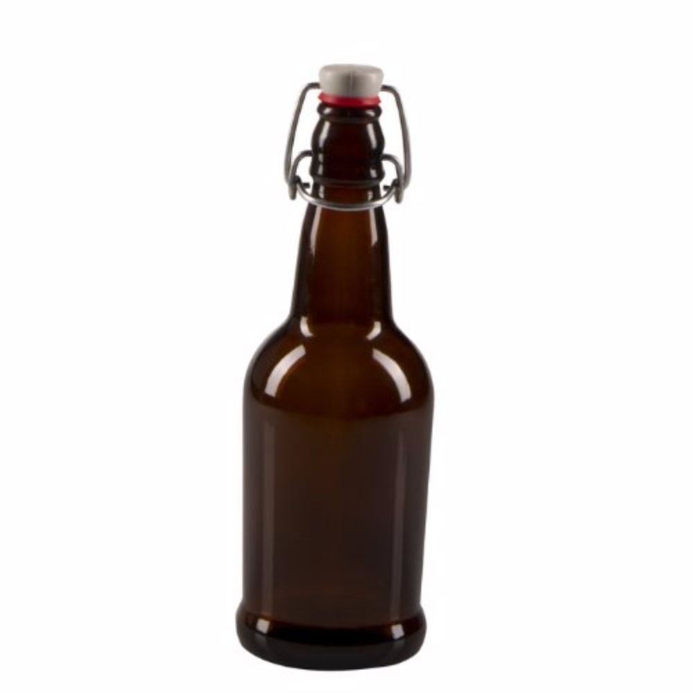 Exсluѕіvе Sресіаl EZ-CAP 16oz Amber Beer Bottle, 1 Bottle