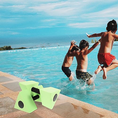 Juego 2 pesas acuáticas para aeróbicos en piscina miniatura 3