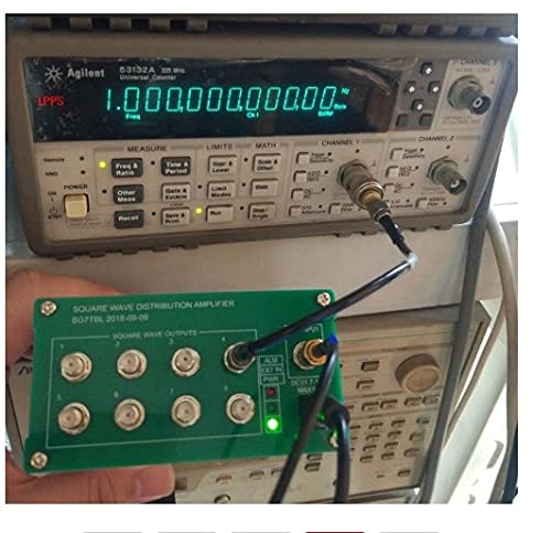 by BG7TBL 1PPS Distributor Square Wave Amplifier 8 Channel Output Trig Signal Distributor - (Color: BNC Port)