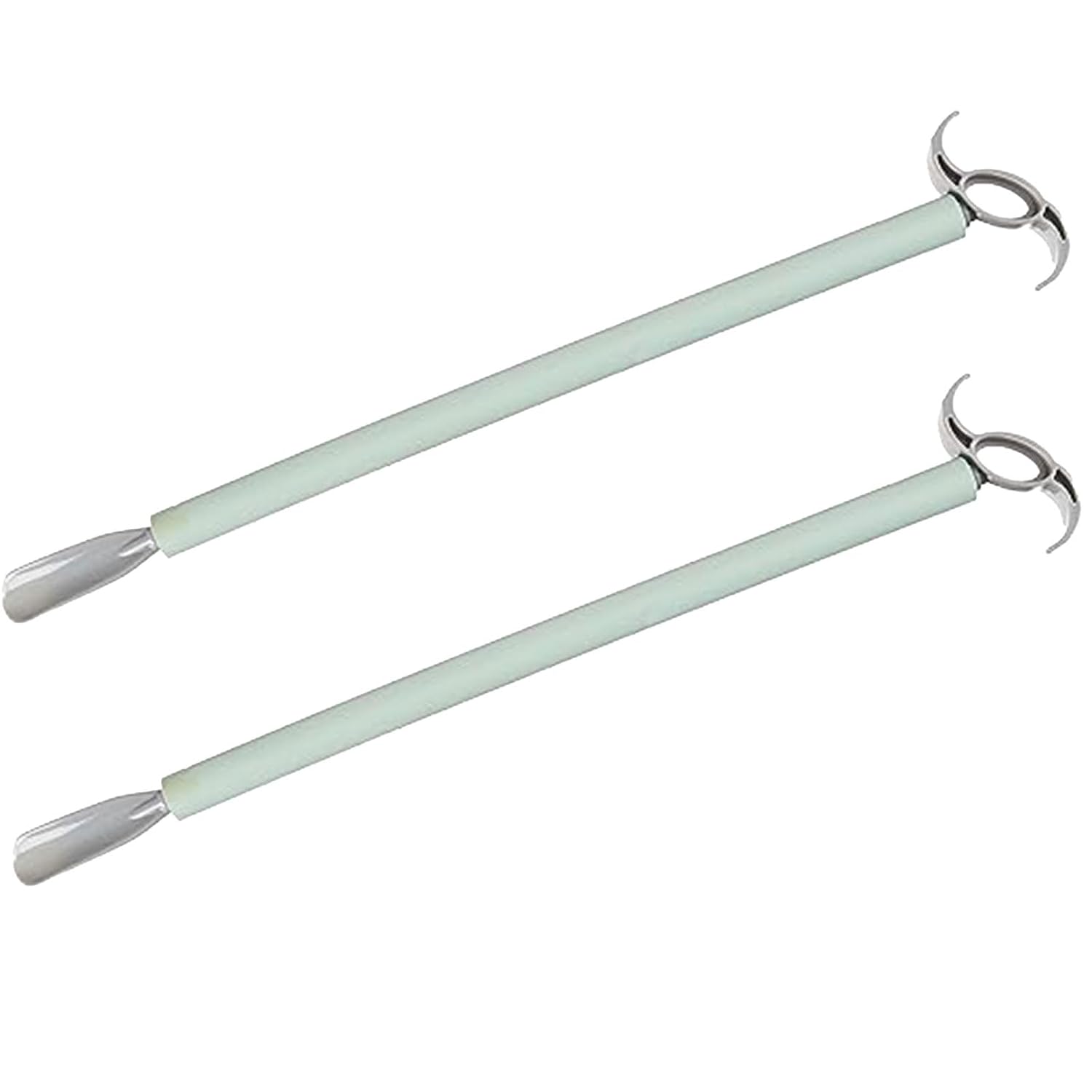 Sammons Preston The Dressing Solution, 2 Pack, All in One Independent Dressing Aid with Shoehorn and Dressing Stick for Getting Dressed, Clothes Grabber and Picker Upper, EZ Clothing Assistant