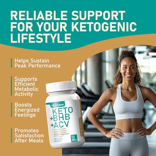 Keto ACV BHB Capsules 1600mg - Organic Apple Cider Vinegar with The Mother Ketones Supplement - with Vitamin D3 Zinc Chromium Beta Hydroxybutyrate - Vegan Sugar-Free Gluten Free for Men Women - Image 5