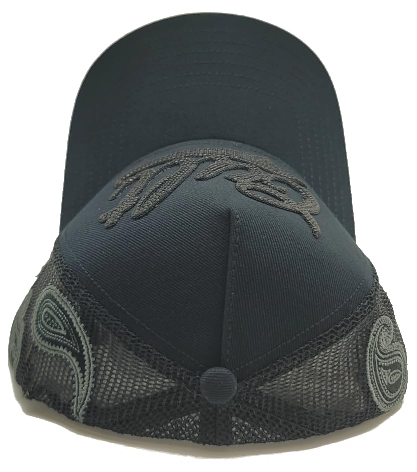 Image of Cult of Individuality New Luxe Paisley Trucker Black Era Snapback Hat