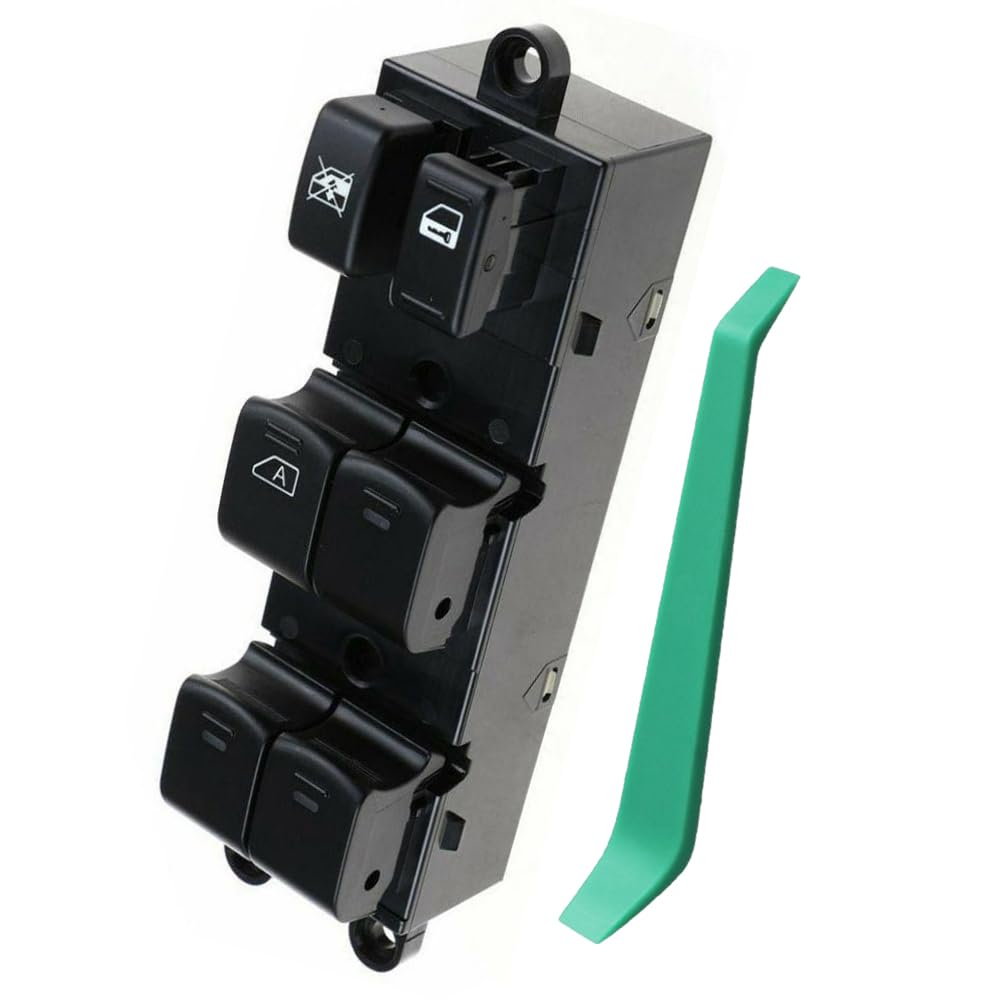 83071FG090 Master Power Window Switch Left Front Drive Side Fit for 2007-2010 Subaru Forester Europe Impreza Replace 83071-FG090 with Crowbar