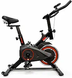 Bicicleta Ergométrica Spinning Fitness pro MKFIT Leve Compacta Resistente 6KG roda de inércia