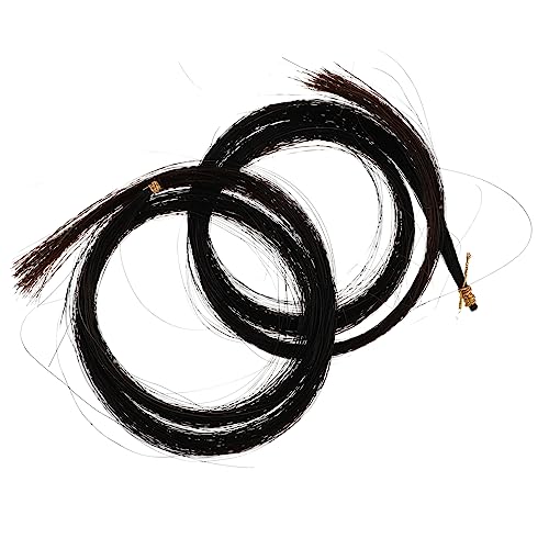BESPORTBLE Bundles Horse Hair for Bow Repair Durable String Parts Practical present for Music Lovers for Students Beginners Safe Quality Materials