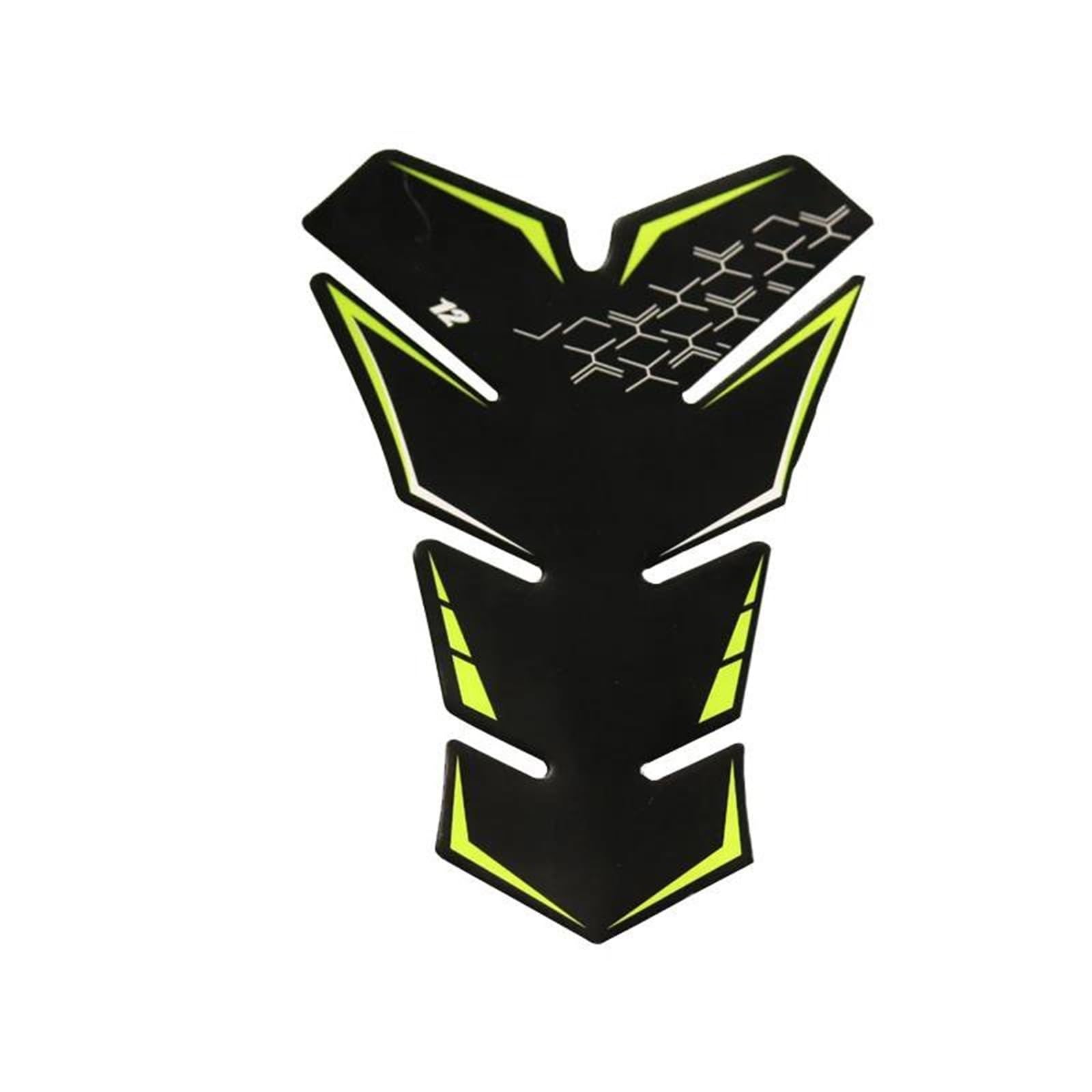 Motorcycle Fuel Tank Pad Protection Sticker Decal Fairing Kit Knee for Kawasaki ZX12R ZX-12R(Style 3)