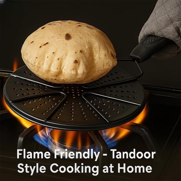 Image of Stainless Steel Heat Induction Diffuser BBQ Plate Gas Stove Cooking Heat Conduction Cast Iron Simmer Plate for Gas Burners Coffee Milk Heating Diffuser Family Iron Heat Spreader Cooker Plate.