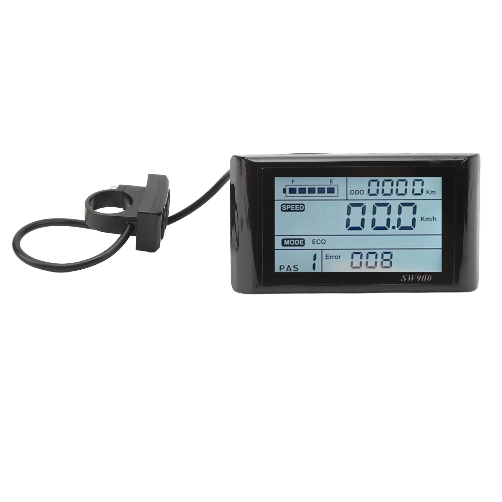 Electric Bikes LCD Display Meter,5 Pin 24V 36V 48V Electric Bike Display Panel Screen for Electric Scooter Electric Bikes Modification