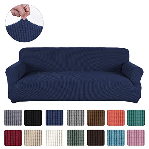Obstal Stretch Spandex Oversized Sofa Cover, 4 Seat Couch Covers for Living Room