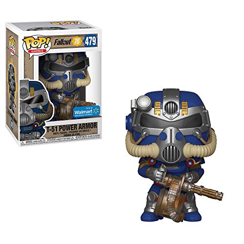 Pop! Funko 479 Fallout 76 - Blue Tricentennial Power Armor (Walmart Exclusive)