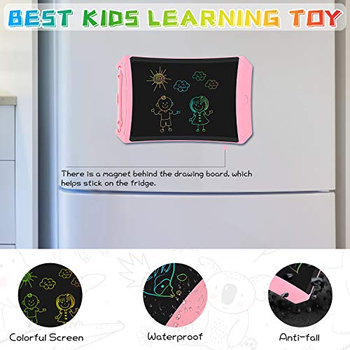 Orsen LCD Writing Tablet 2 Pack, 8.5-inch Drawing Doodle Board Drawing Tablet, Boys Girls Gifts Toys for 3 4 5 6 7 Year Old Girls Boys (PinkBlue)