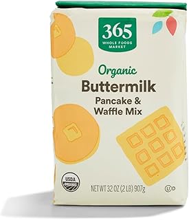 365 by Whole Foods Market, Organic Buttermilk Pancake & Waffle Mix, 32 Ounce