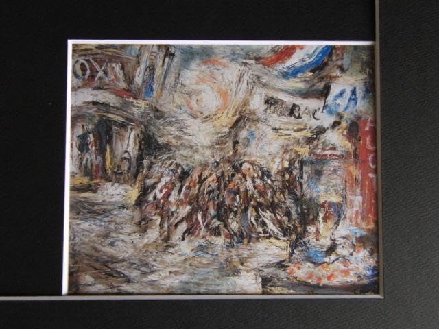 向井　潤吉、七月十四日祭、希少な画集より、状態良好、新品高級額、額装付 向井潤吉、七月十四日祭、希少な画集より、状態良好、新品高級額