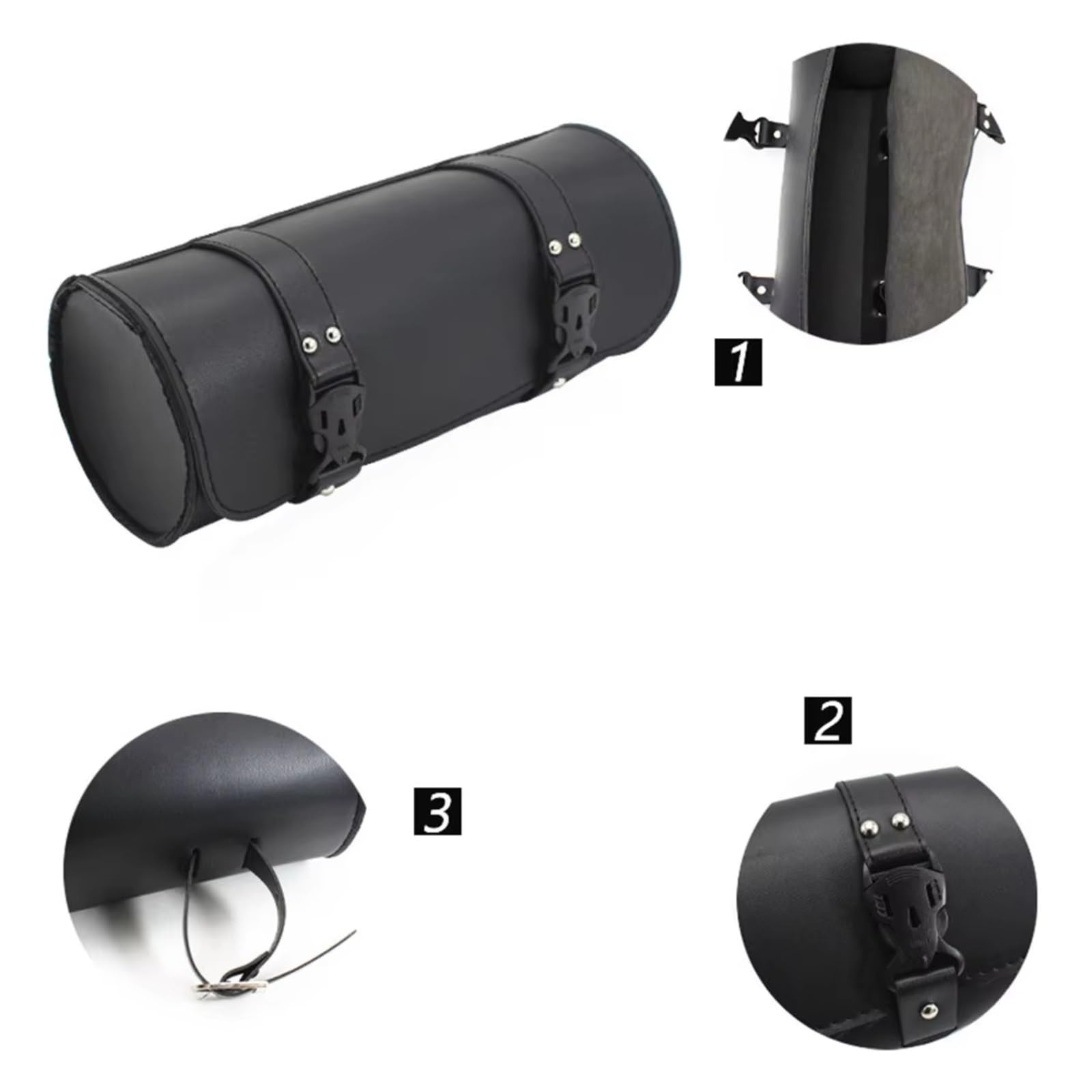 Compatibile Con Suzuki 1 Pz Nero Moto Forcella Anteriore Borse Per Attrezzi Custodia Per Bagagli Borsa Per Parti Sella Accessori Ricambio Sacche Moto