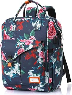 RJEU Backpack, School Backpack for Uni Leisure Job, Beautiful and Sophisticated Daypack with Laptop Compartment & Anti Theft Pocket, Waterproof Backpack Gifts for Mum Girl For Birthday, Hy58-pink