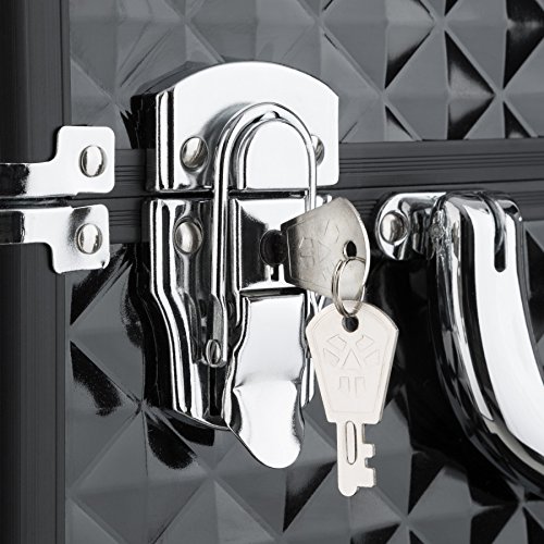 tectake Kosmetikkoffer Trolley Schminkkoffer Beauty Case Hartschale Schmuckkoffer Friseurkoffer - Diverse Farben… – Bild 7