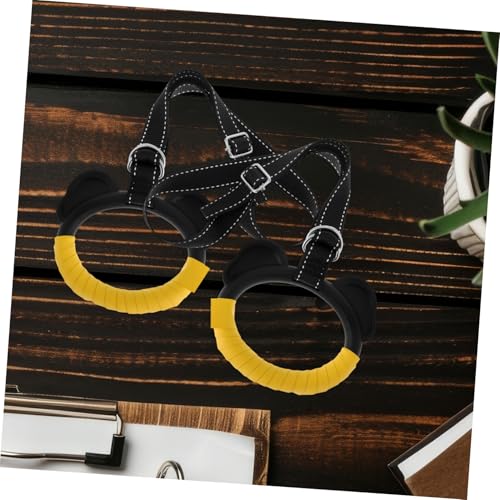 Anillas para gimnasio con correas ajustables y resistentes miniatura 6