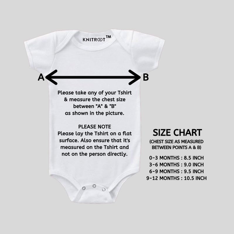 Image of Knitroot Monthly Birthday Teddy Special, Newborn Baby Half Sleeve Unisex Romper, Onesies, Sleepsuit, Body Suit, Envelope Neck, 1 to 12 Months Print, 0-12 Months, Infant Cloth for Boys & Girls