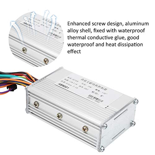 DC Motor Controller, 36 V 350 W DC Motor Snelheidsregelaar Elektrische Scooter Elektrische Fiets Borstelloze Motor… - Afbeelding 7