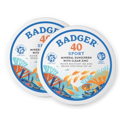 10 Best Plastic-Free Sunscreens for Eco-Conscious Sunbathers 10 Badger Reef Safe Unscented SPF 40 Sunscreen