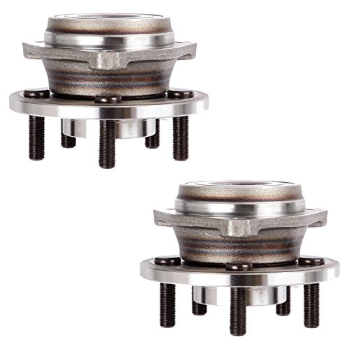 OCPTY New Wheel Hub Bearings Front 5 LUGS Replacement fit for Jeep Cherokee 99-01, Wrangler 00-06, Tj 00-06 Driver and Passenger Side Compatible with OE 513158 (Pack of 2)