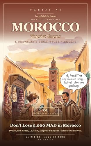 Morocco Tourist Scams 2026: 61 Real Scams Across Marrakech, Fez, Casablanca & 7 More Cities — Drawn from Moroccan News Reports, Embassy Advisories, and Tourist Police Records