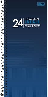Agenda executiva espiral diária comercial Ideale Tilibra