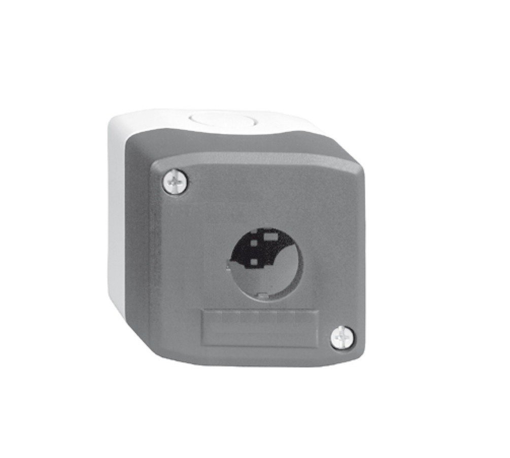 Schneider XALD01 Light Grey Polycarbonate XAL Control Station Enclosure