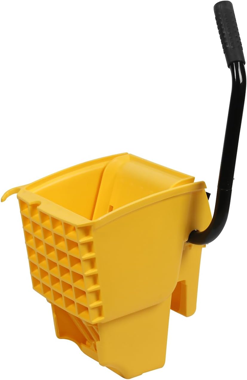 MARKSON Side Press Replacement Wringer for 26 or 35 Qt Commercial Mop Bucket Yellow