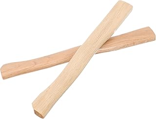 DOITOOL 2PCS Hickory Wood Replacement Handle for Camp Axe Hatchet Handle Replacement Hickory Hatchet Handle Replacement Axe