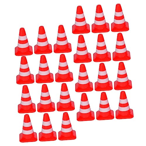 BESPORTBLE Plastic Road Sign Boys and Girls Traffic Toys Mini Roadblock Models for Cognitive Development