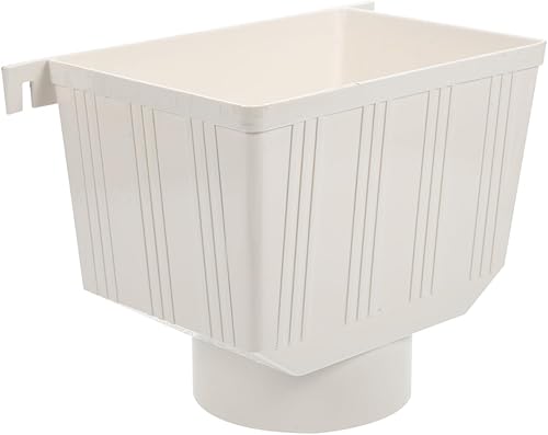 Kit de desviador de bajante de PVC, sistema de recolección de agua de lluvia de fácil instalación, colector de agua de canaleta para bajantes