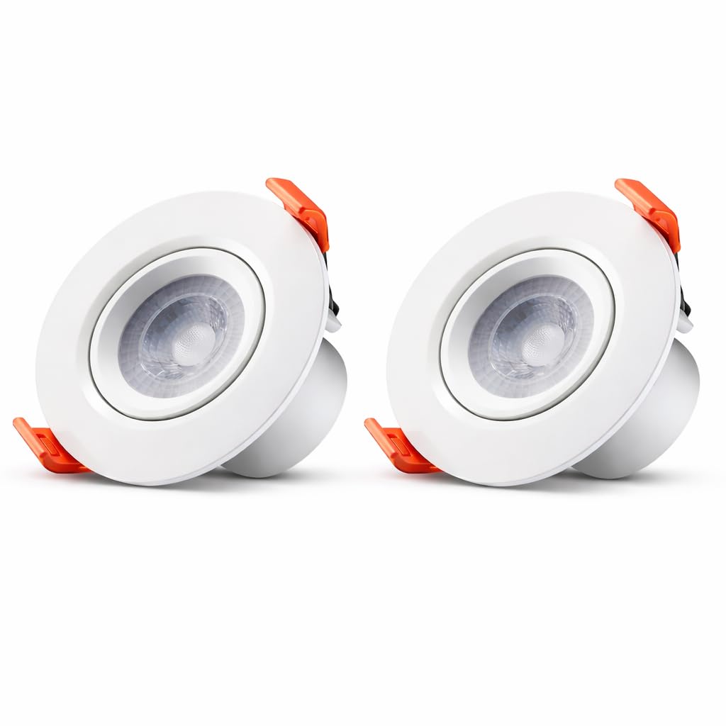 Duo 7W 3In1 Color LED Adjustable Spot Cob Downlight | Cool White/Warm White/Natural White,Focus Light, Ceiling Spotlight for Conceal Junction Box & False Ceiling (Pack of 2)-image-3