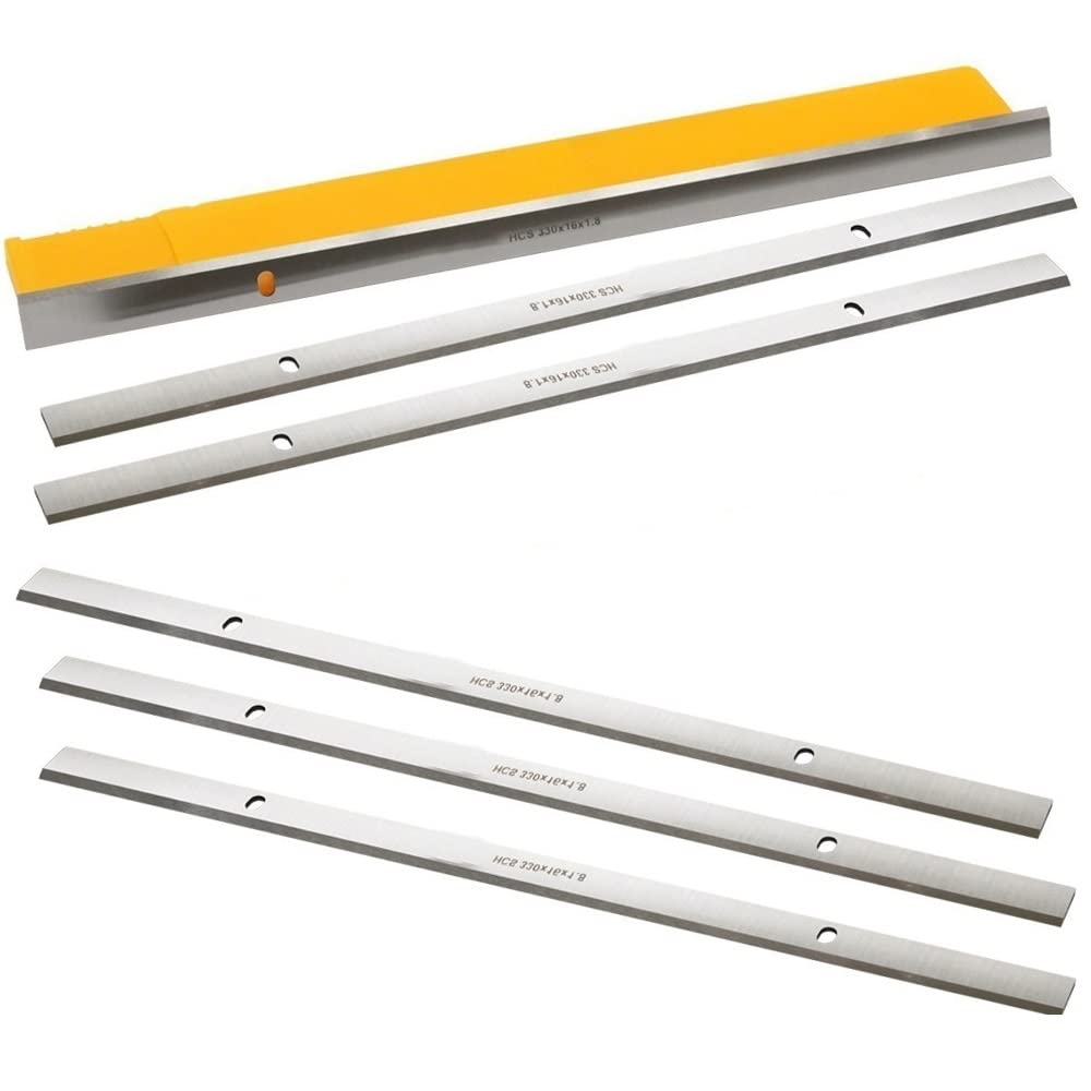 Ostrza strugarki Ostrza strugarki, 3 pary 330 mm HCS Grubość Nóż do drewna 330x16 X1,8 13"