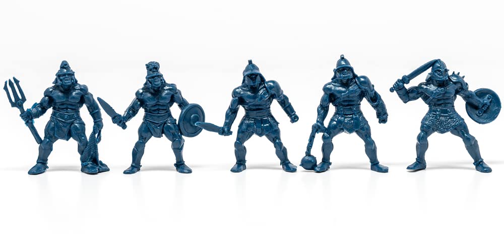 Creature Mini Action Figure Playset Gladiators 2 ʺ Fantasy Figures XL 1/32nd Scale DND 5 pcs Characters Accessories RPGs