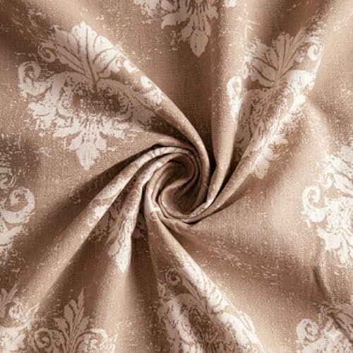 Image of Cotton Bolls Textiles Glace Cotton Fitted Bedsheet 72x72x6 Inch with 2 Pillow Covers - Soft Breathable Fabric, Elastic All Around, Printed Bedding for Double Bed