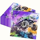 Nos serviettes avec motif de Monster Truck sont imprimées sur chaque serviette et offrent un effet wow sur votre table grâce à leur design accrocheur