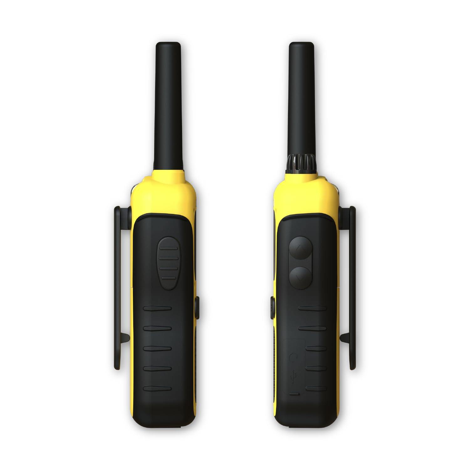 Logicom - Adventure Walkie-Talkie PMR446 IP54 Portata 10 km autonomia 20h schermo LCD USB-C Torcia VOX Vivavoce 16 canali Batteria 1000 mAh Confezione da 2 radio
