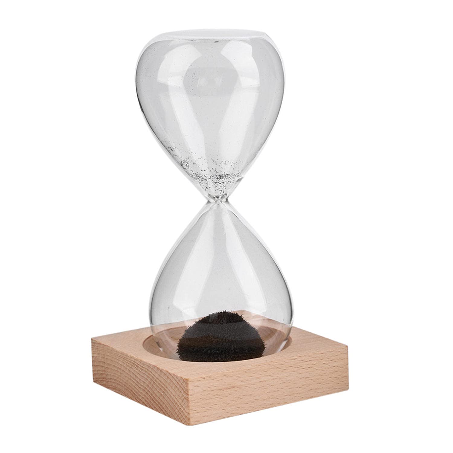 Sandglass,Sand Timer, 1Pcs Horloge Minuterie Soufflée À La Main Aimant Sablier Magnétique Ampulheta Artisanat Horloge De Sable Sablier Minuterie(A)