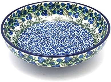 Polish Pottery Bowl - Contemporary - Medium (9") - Huckleberry