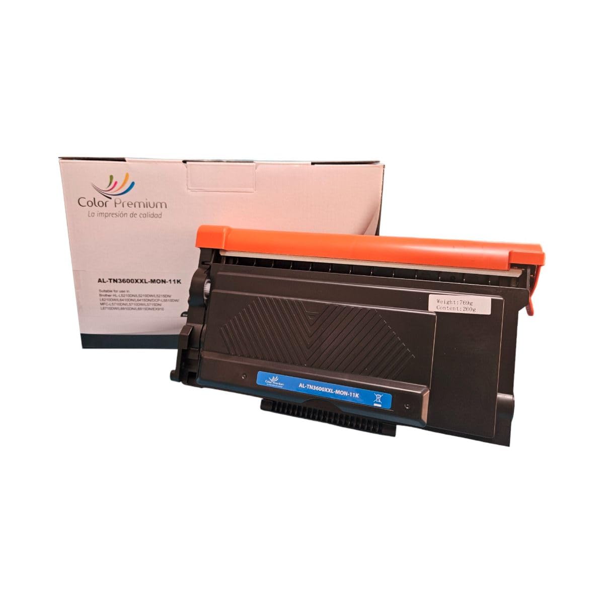 Toner Nero TN3600 Compatibile Per Brother DCP-L5510DW E HL-L5210DN – Qualità Garantita, Chip Aggiornato!