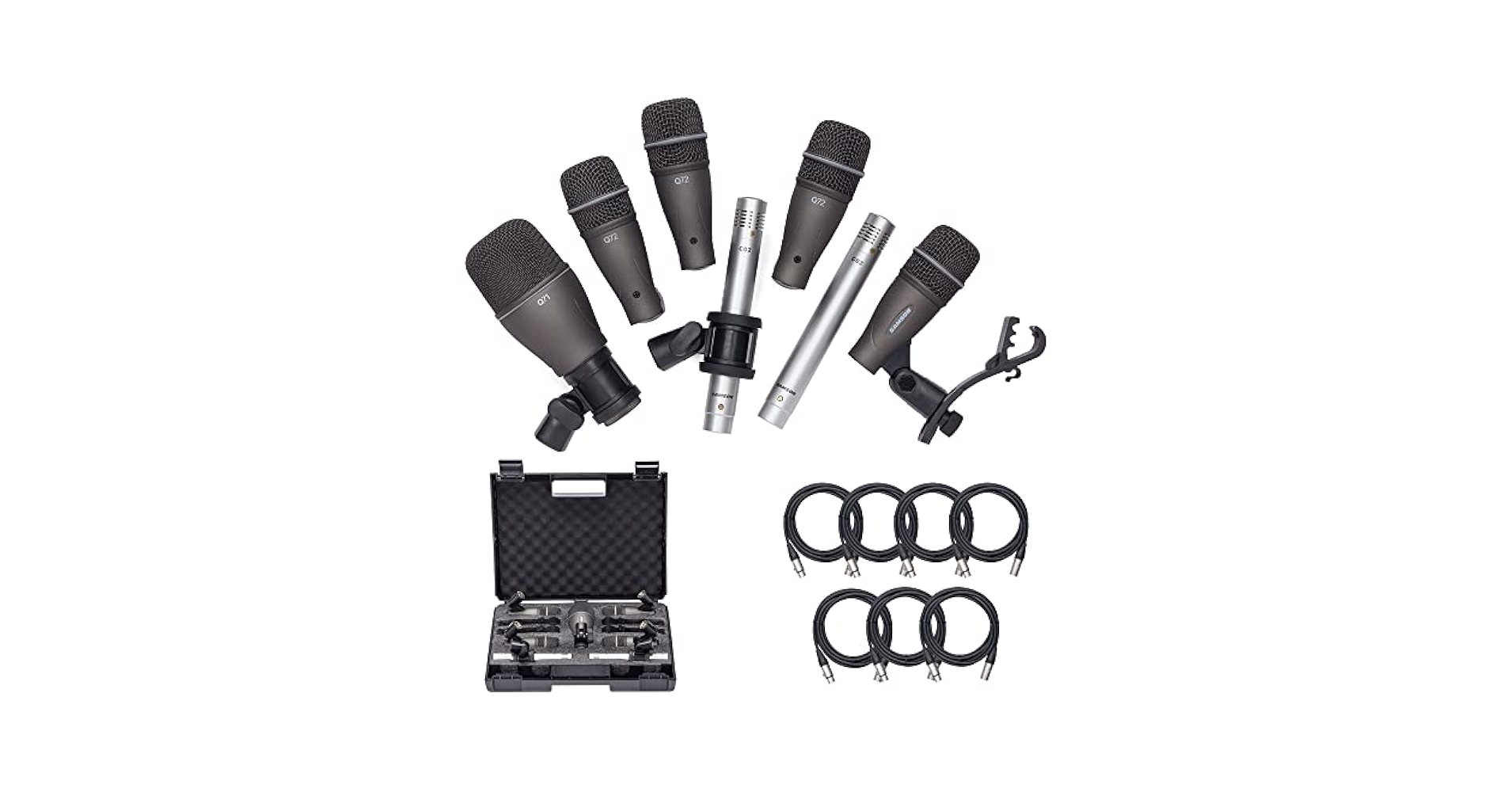 菅*原様 SAMSON ドラム用マイクセット ７KIT Amazon.com: Samson DK707 Drum Mic 7-Piece Kit : Musical