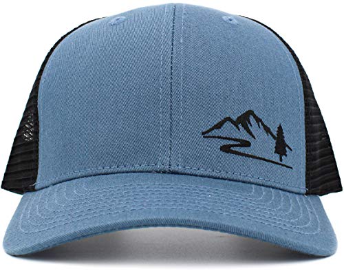 Image of KBETHOS Men's Women's Explore The Outdoors Mountains Scenery Unisex Trucker Baseball Cap