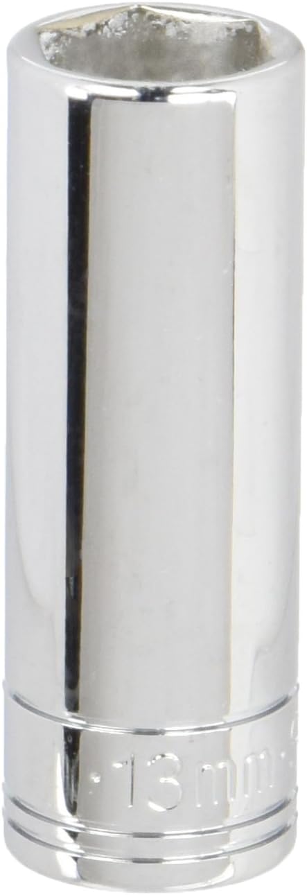 SK Tools USA 1/4" Drive, 13MM, 6 Point, Deep Chrome Socket 41709