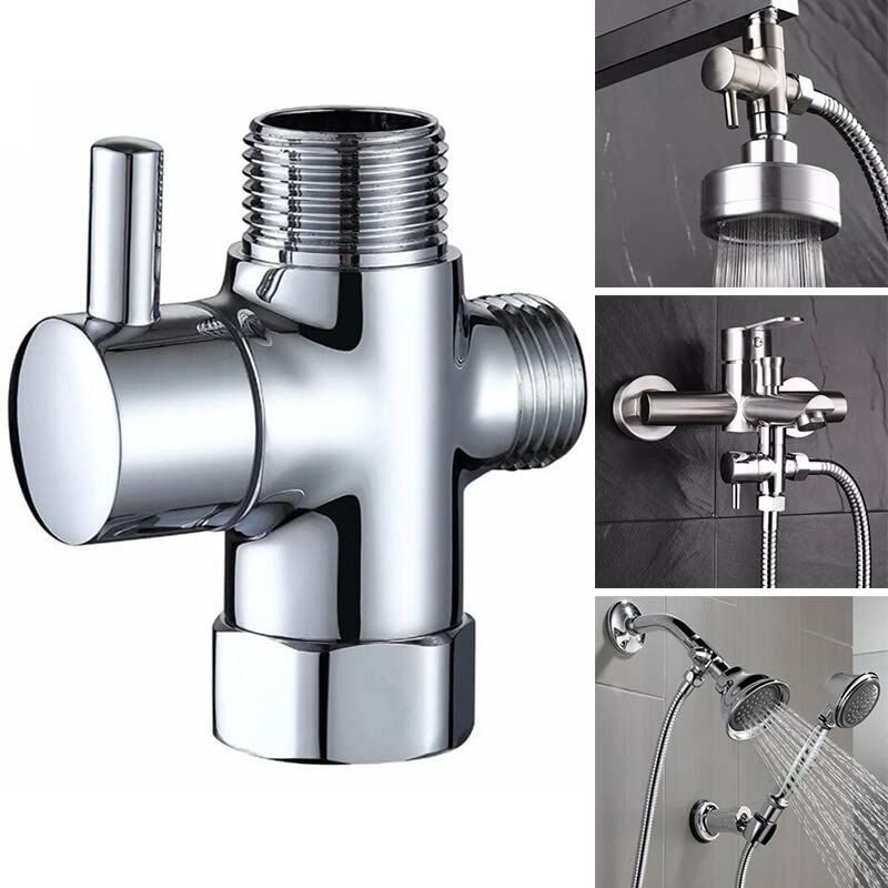 Vanne de dérivation G1/2 en laiton massif pour douche chic - 4