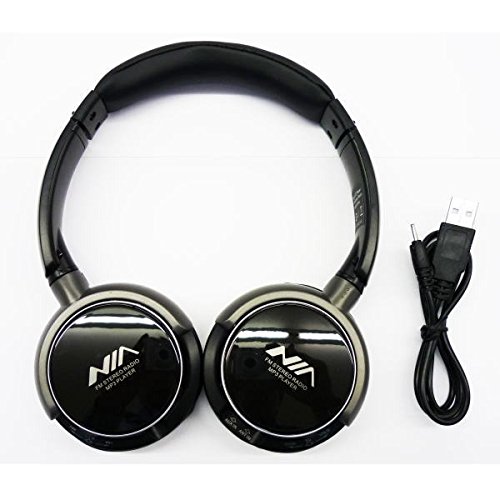Amazon.co.jp: 品 MP3プレーヤー搭載ヘッドホン ブラック EM