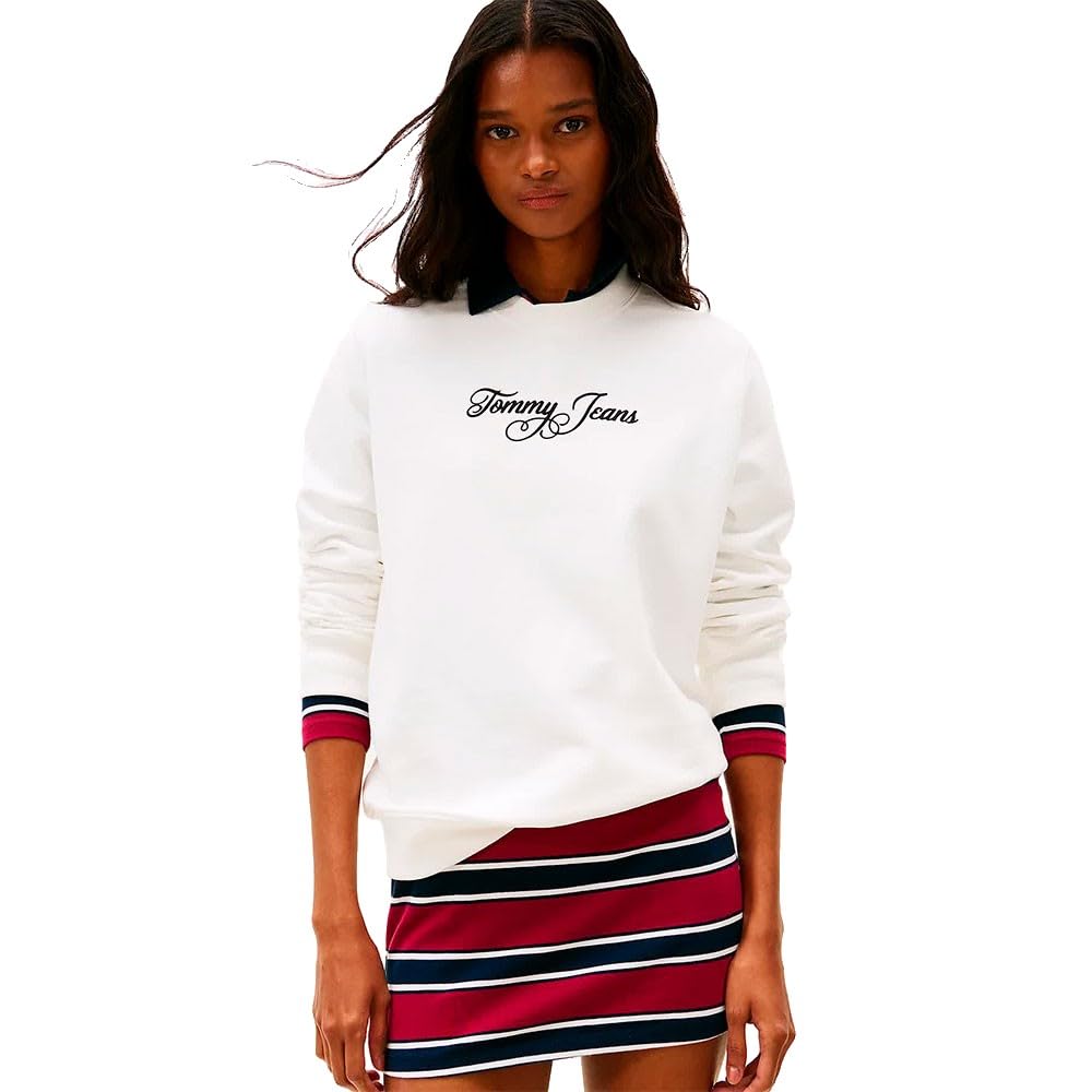 TJW REG ESS LOGO 1 CREW EXT Sweatshirt Kadın