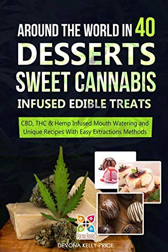 Around the World in 40 Desserts - Sweet Cannabis-Infused Edible Treats: CBD