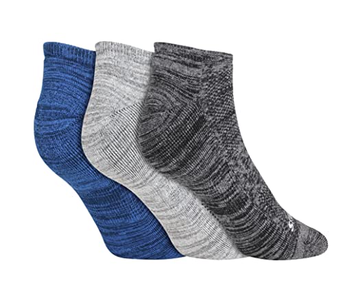 Image of Skechers Men Cotton Ankle Length Socks S20021Id-Bknv L, Assorted