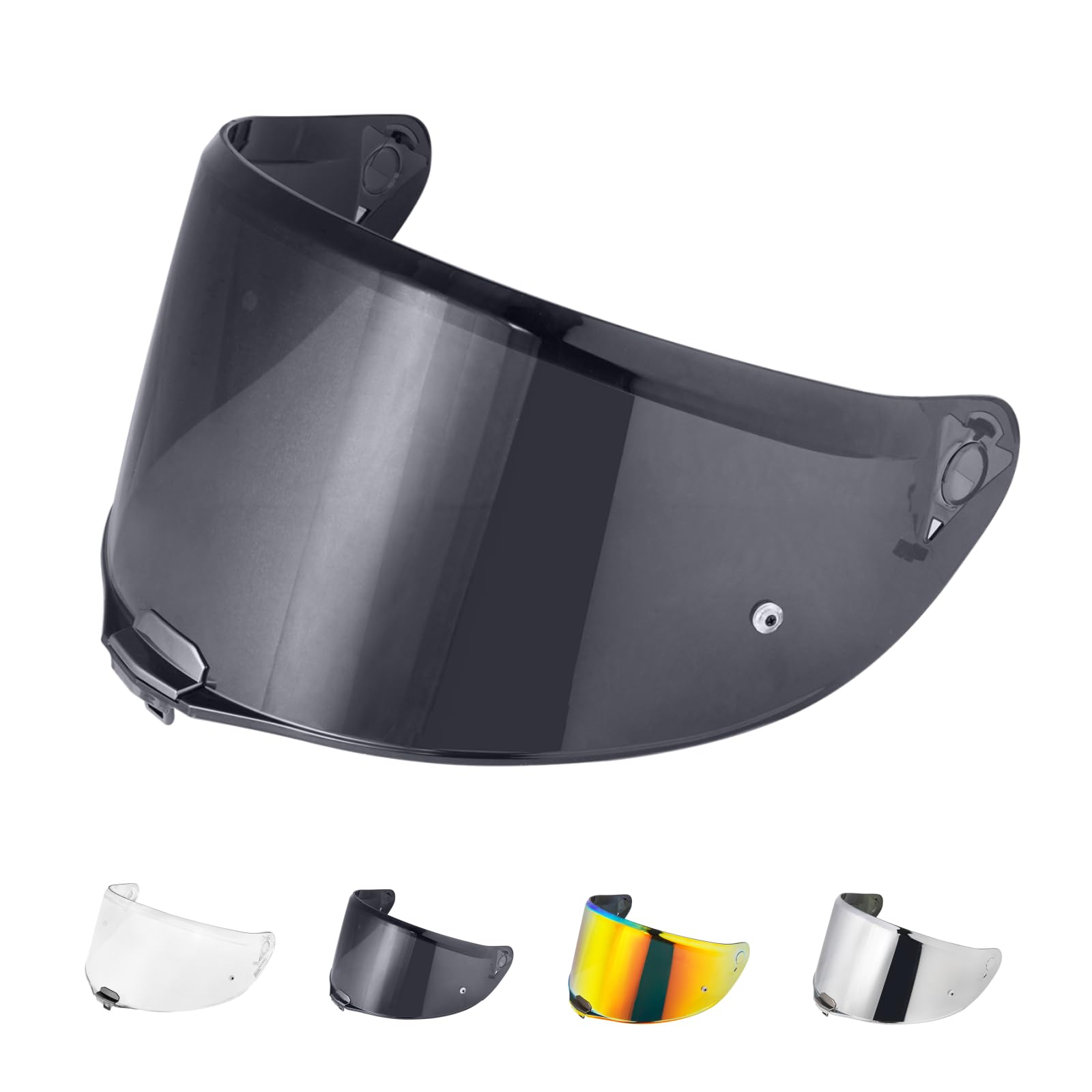 Visière de Casque de Moto pour FF811/VECTOR II/Citation II | Visière de Casque de Protection Contre Le Vent Moto,Lentille de Remplacement Visiere Casque Moto